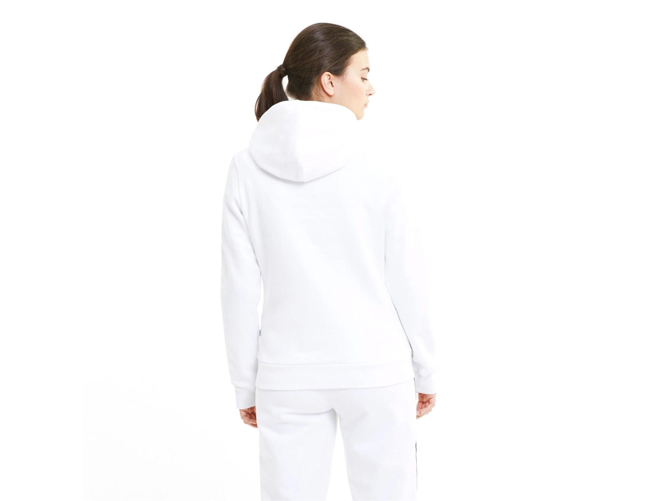 PUMA Amplified Hoodie Felpa Donna White 583615 02 - Sandrini Calzature e Abbigliamento