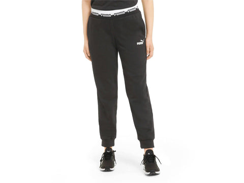 PUMA Amplified Pants Pantaloni Tuta Black 585916 01 - Sandrini Calzature e Abbigliamento