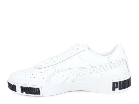PUMA Cali Bold WN'S White Metallic? Gold 370811 01 - Sandrini Calzature e Abbigliamento