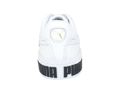 PUMA Cali Bold WN'S White Metallic? Gold 370811 01 - Sandrini Calzature e Abbigliamento