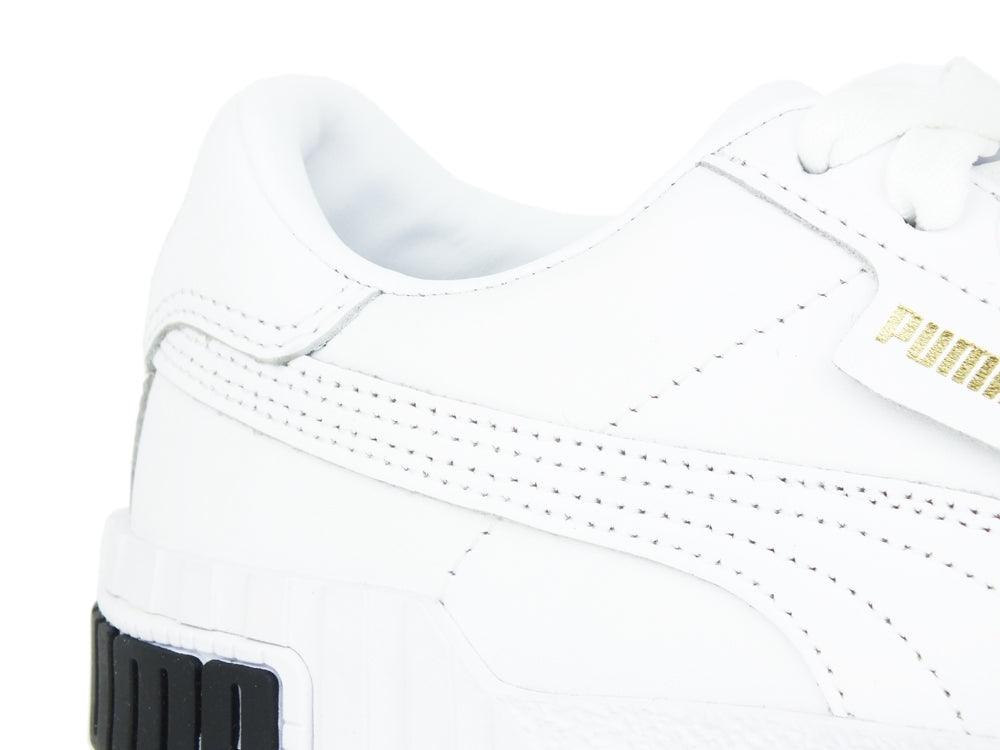PUMA Cali Bold WN'S White Metallic? Gold 370811 01 - Sandrini Calzature e Abbigliamento