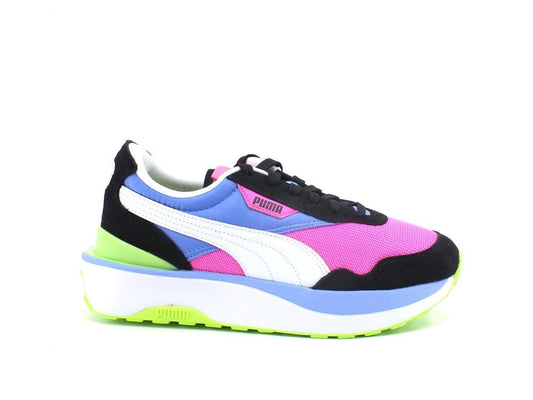 PUMA Cruise Rider SilkRoad Wn's Sneaker Pink White Electric Purple 375072 25 - Sandrini Calzature e Abbigliamento