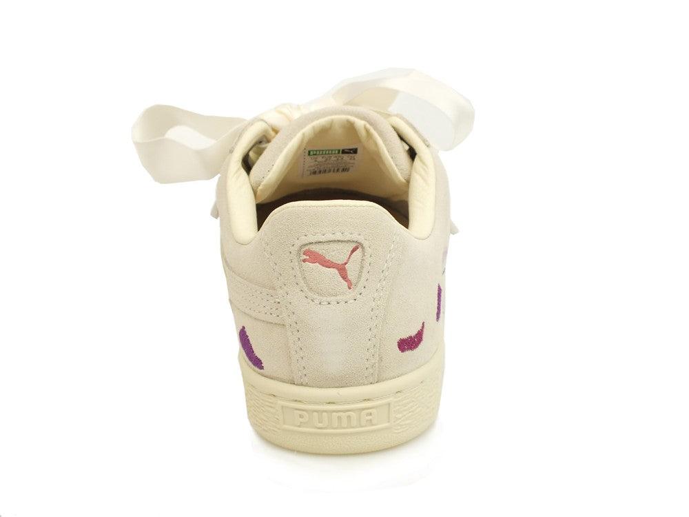 PUMA Heart Flowery Wn's Whisper White Rose Gold 367811 02 - Sandrini Calzature e Abbigliamento
