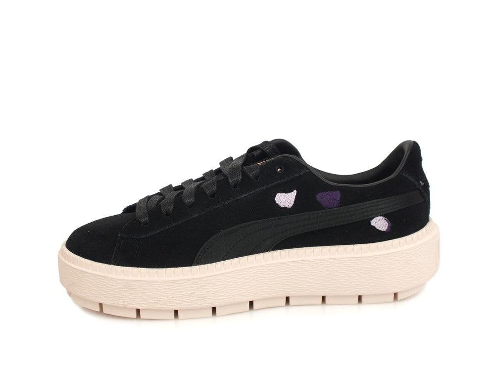 PUMA Platform Trace Flowery Black Mauve Rose 367810 02 - Sandrini Calzature e Abbigliamento