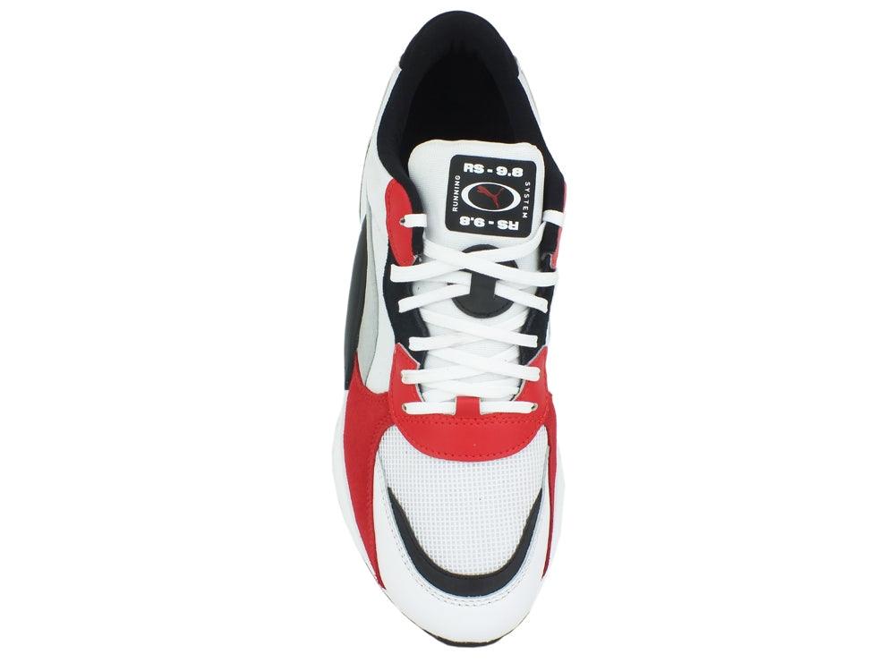 PUMA RS 9.8 Space White Risk Red 37023001 - Sandrini Calzature e Abbigliamento