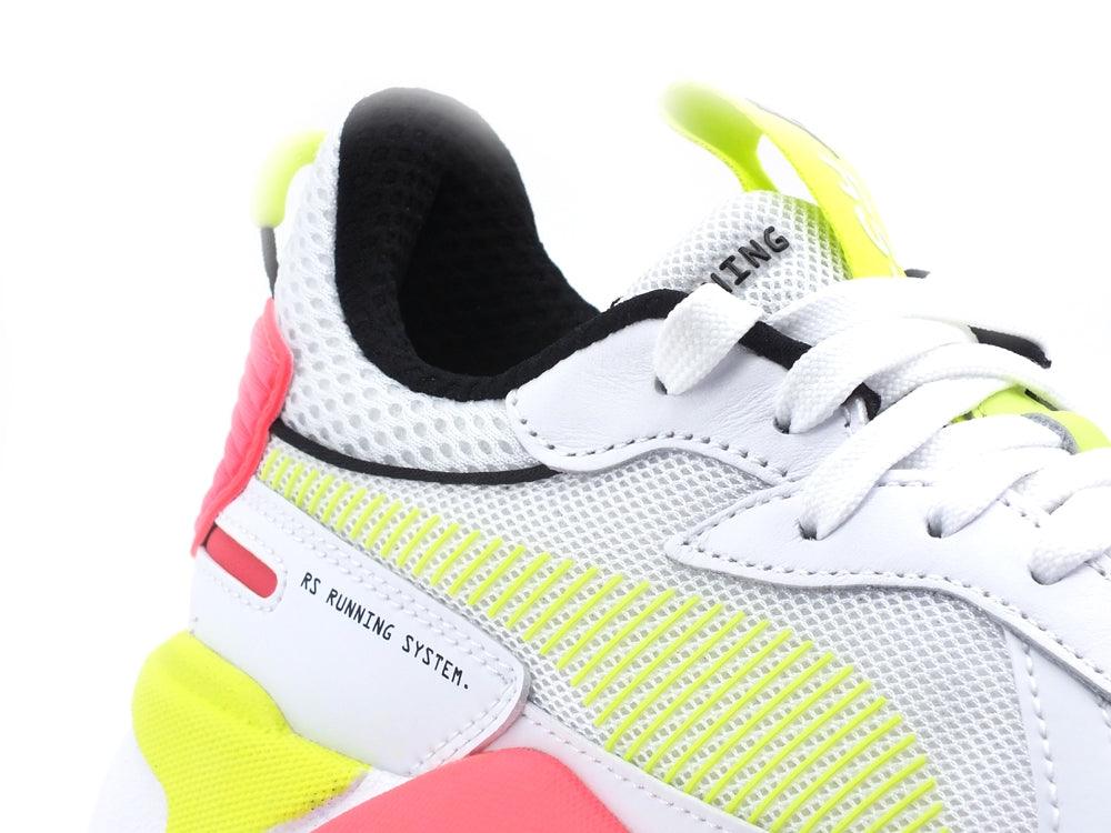 PUMA RS-X 90s Sneaker Donna White Yellow Alert Pink 370716 06 - Sandrini Calzature e Abbigliamento