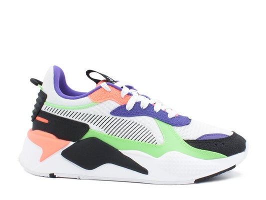 PUMA RS-X Hard Drive Sneakers Elektro Green White Black 369818 12 - Sandrini Calzature e Abbigliamento