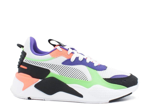 PUMA RS-X Hard Drive Sneakers Elektro Green White Black 369818 12 - Sandrini Calzature e Abbigliamento