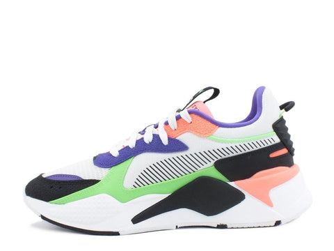PUMA RS-X Hard Drive Sneakers Elektro Green White Black 369818 12 - Sandrini Calzature e Abbigliamento