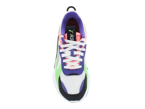 PUMA RS-X Hard Drive Sneakers Elektro Green White Black 369818 12 - Sandrini Calzature e Abbigliamento