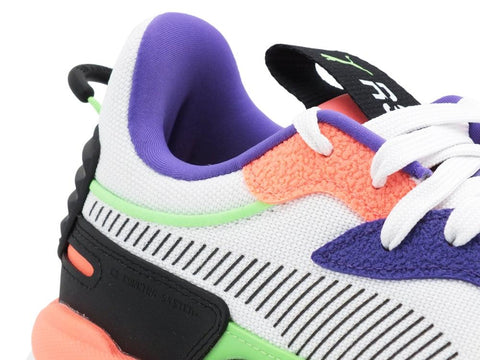 PUMA RS-X Hard Drive Sneakers Elektro Green White Black 369818 12 - Sandrini Calzature e Abbigliamento