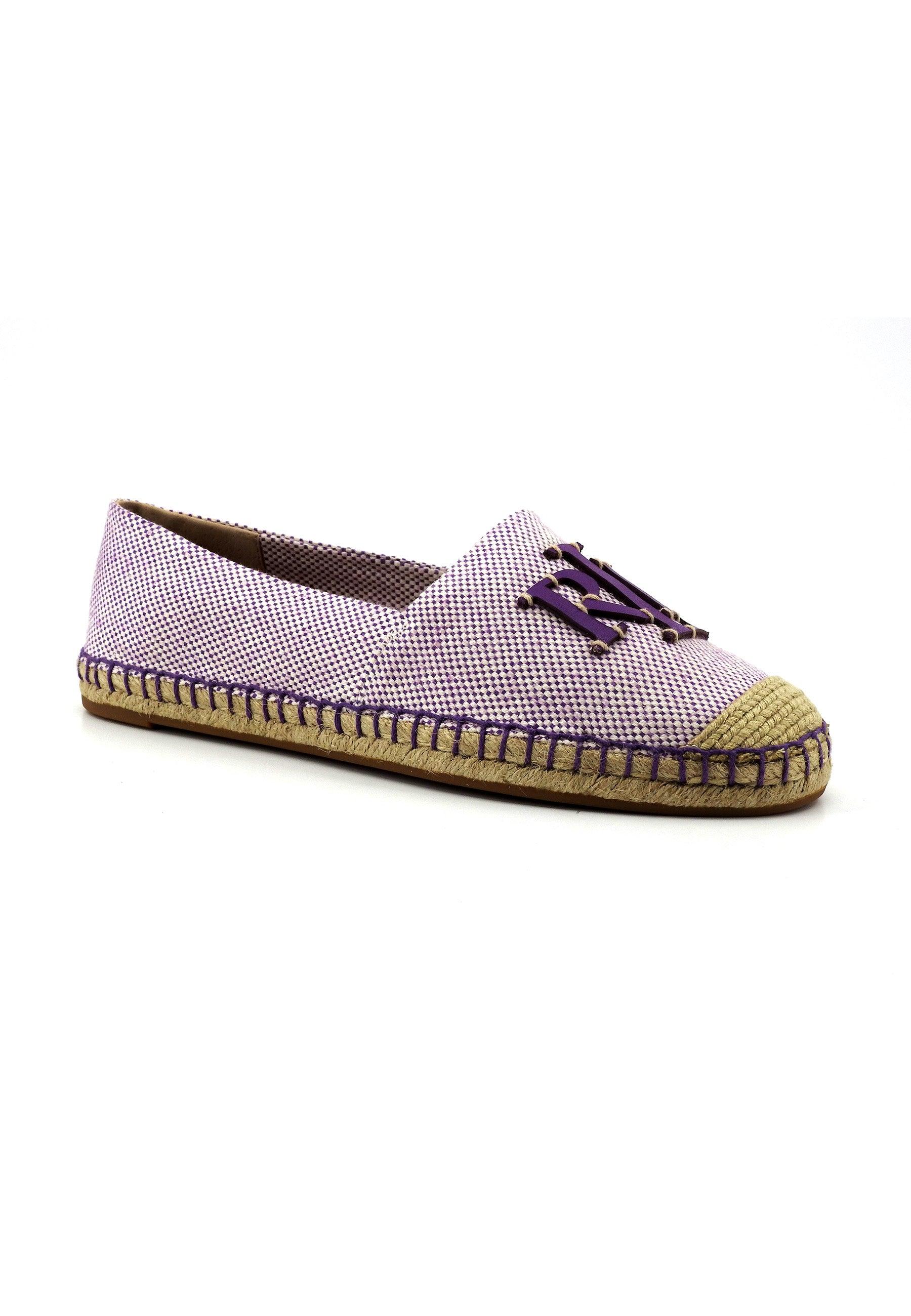 RALPH LAUREN Espadrillas Donna Purple 802920405005 - Sandrini Calzature e Abbigliamento