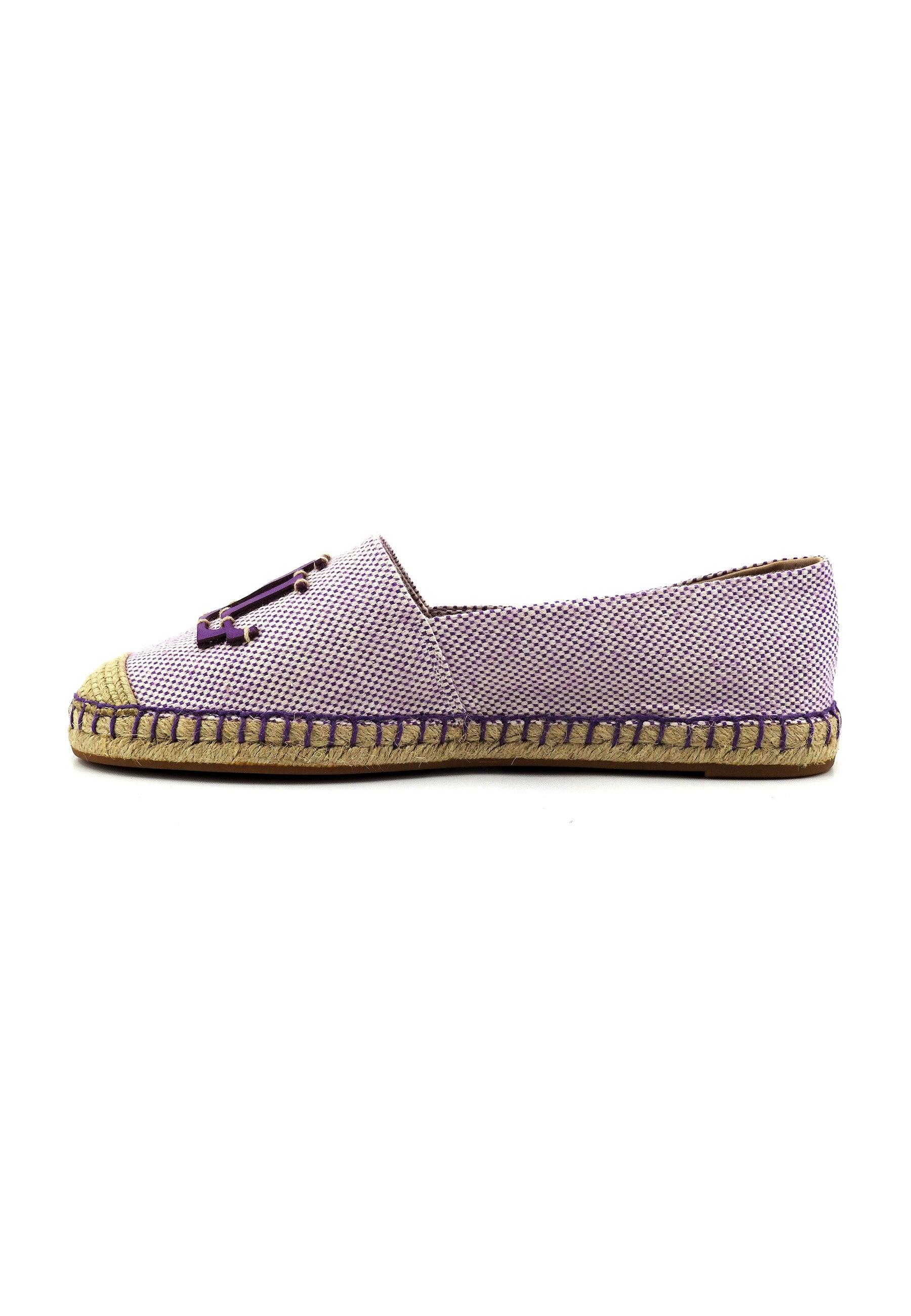 RALPH LAUREN Espadrillas Donna Purple 802920405005 - Sandrini Calzature e Abbigliamento