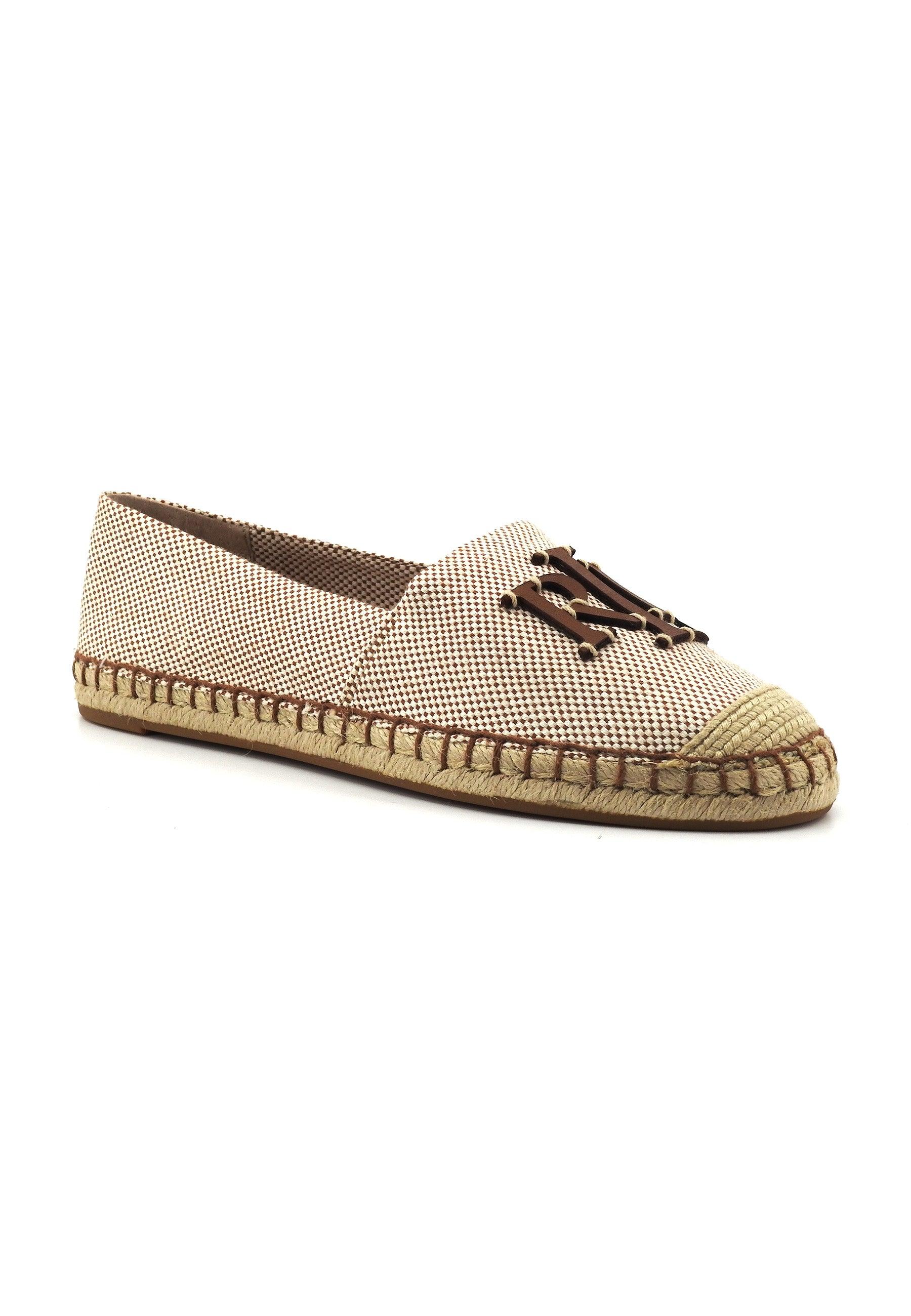 RALPH LAUREN Espadrillas Donna Tan Marrone 802927400001 - Sandrini Calzature e Abbigliamento