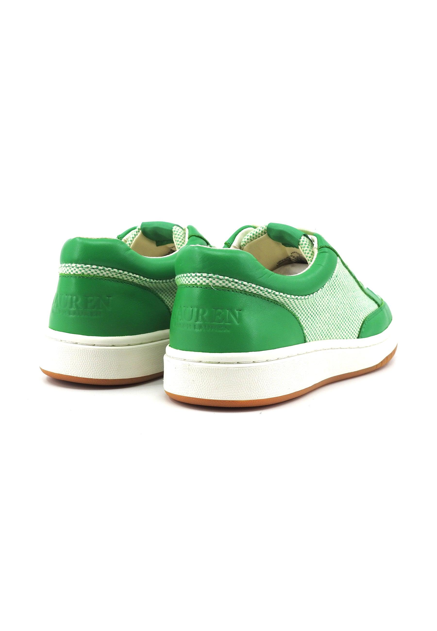 RALPH LAUREN Sneaker Donna Green 802925371001 - Sandrini Calzature e Abbigliamento