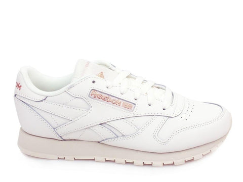 REEBOK CL LTHR Chalk Rose Gold DV3762 - Sandrini Calzature e Abbigliamento