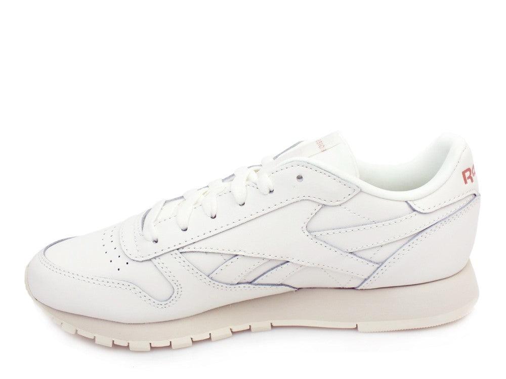 REEBOK CL LTHR Chalk Rose Gold DV3762 - Sandrini Calzature e Abbigliamento