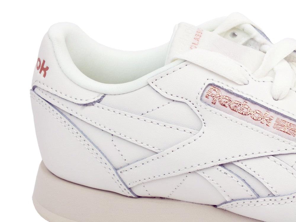 REEBOK CL LTHR Chalk Rose Gold DV3762 - Sandrini Calzature e Abbigliamento