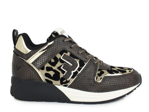 REPLAY Sneaker Leopard Brown RS360025S - Sandrini Calzature e Abbigliamento