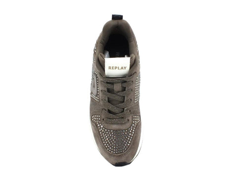 REPLAY Sneaker Taupe RS360024L - Sandrini Calzature e Abbigliamento