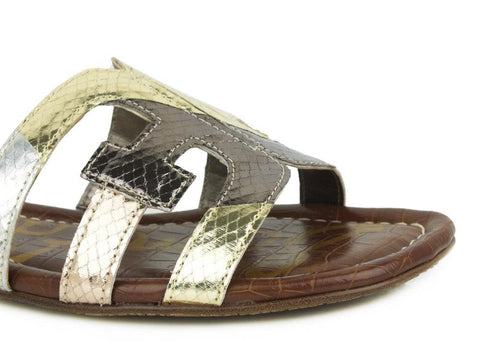 SAM EDELMAN Bay Pewter Gold G1921L1901 - Sandrini Calzature e Abbigliamento