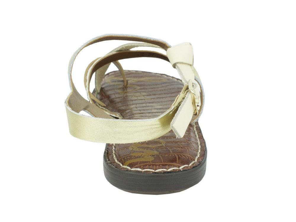 SAM EDELMAN Gladis Gold Black G3892L4902 - Sandrini Calzature e Abbigliamento