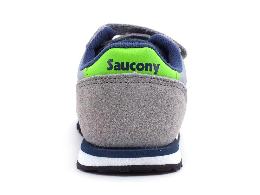 SAUCONY Baby Jazz HL Sneaker Bambino Grey Green Blue SL263373 - Sandrini Calzature e Abbigliamento