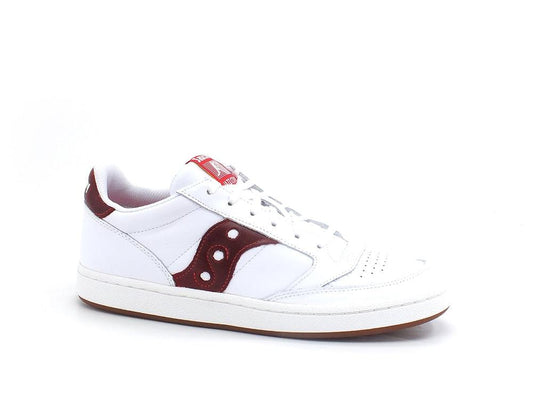 SAUCONY Jazz Court Sneaker White Red S70555-6 - Sandrini Calzature e Abbigliamento