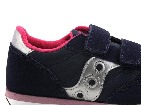 SAUCONY Jazz Double HL Kids Sneaker Navy Pink SK165147 - Sandrini Calzature e Abbigliamento