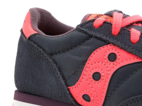 SAUCONY Jazz Original Kids Sneaker Bambino Dark Grey Coral SK163333 - Sandrini Calzature e Abbigliamento