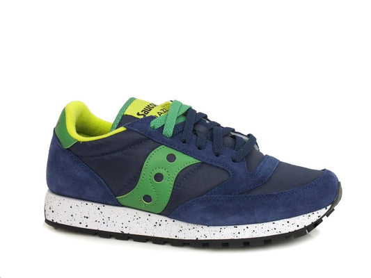SAUCONY Jazz Original Navy Green Slime 2044-457 - Sandrini Calzature e Abbigliamento