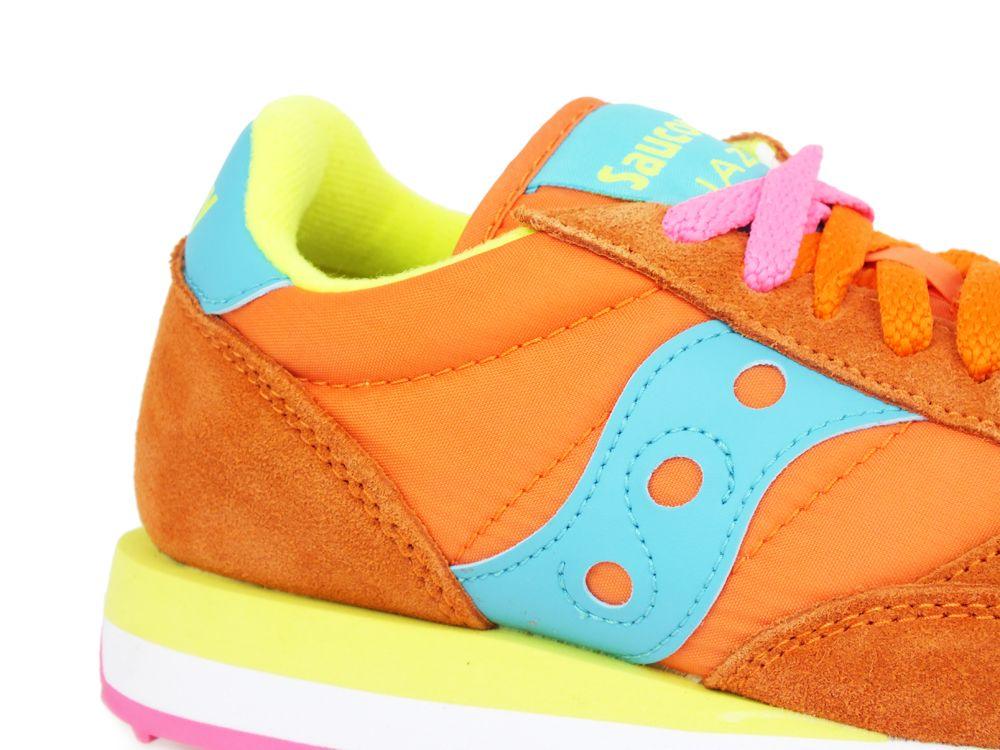 SAUCONY Jazz Original Orange Bright Blue S1044-294 - Sandrini Calzature e Abbigliamento