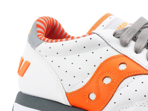 SAUCONY Jazz Original Smu Sneaker Uomo White Orange S70496-2 - Sandrini Calzature e Abbigliamento