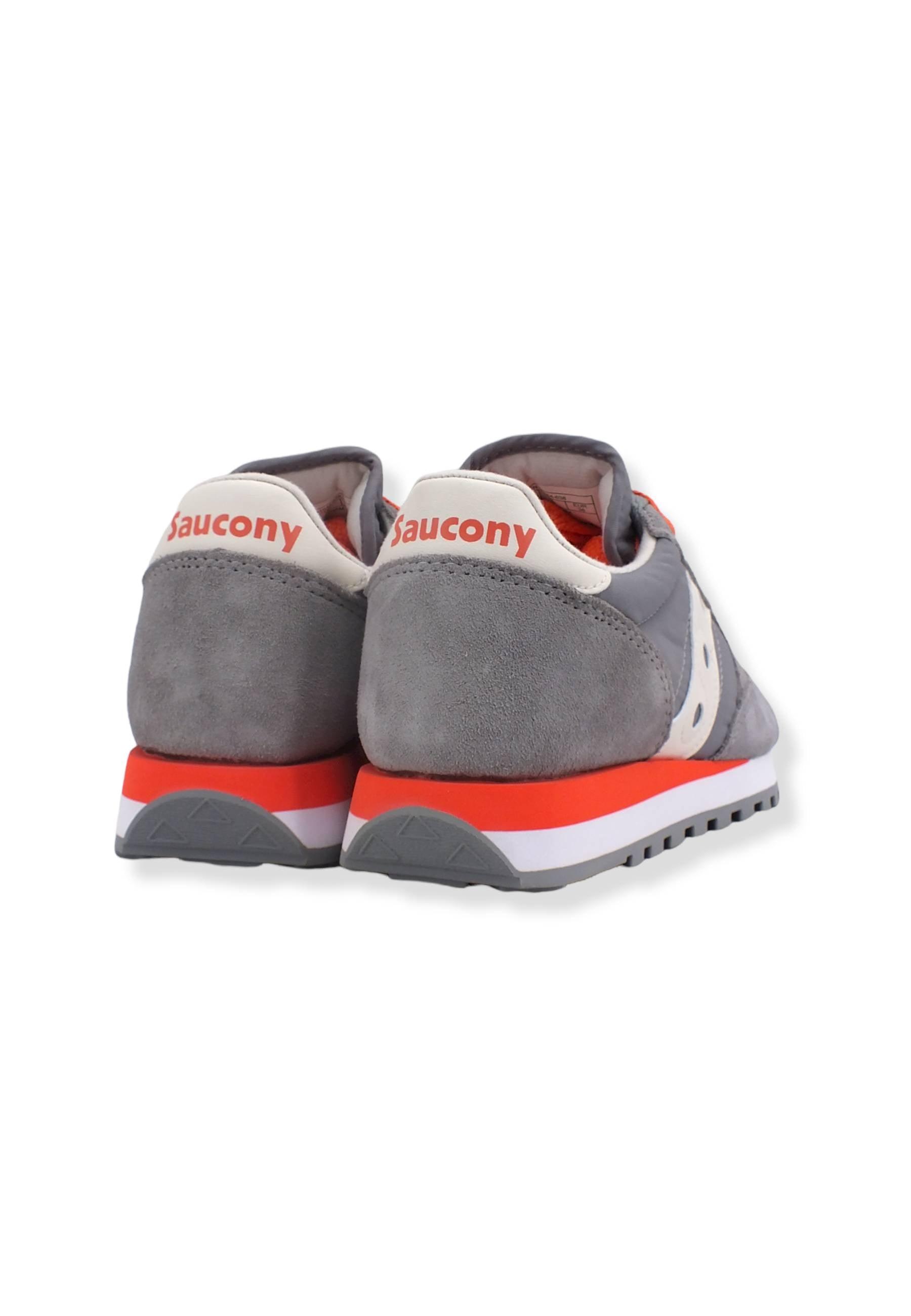 SAUCONY Jazz Original Sneaker Donna Grey Coral S1044-638 - Sandrini Calzature e Abbigliamento