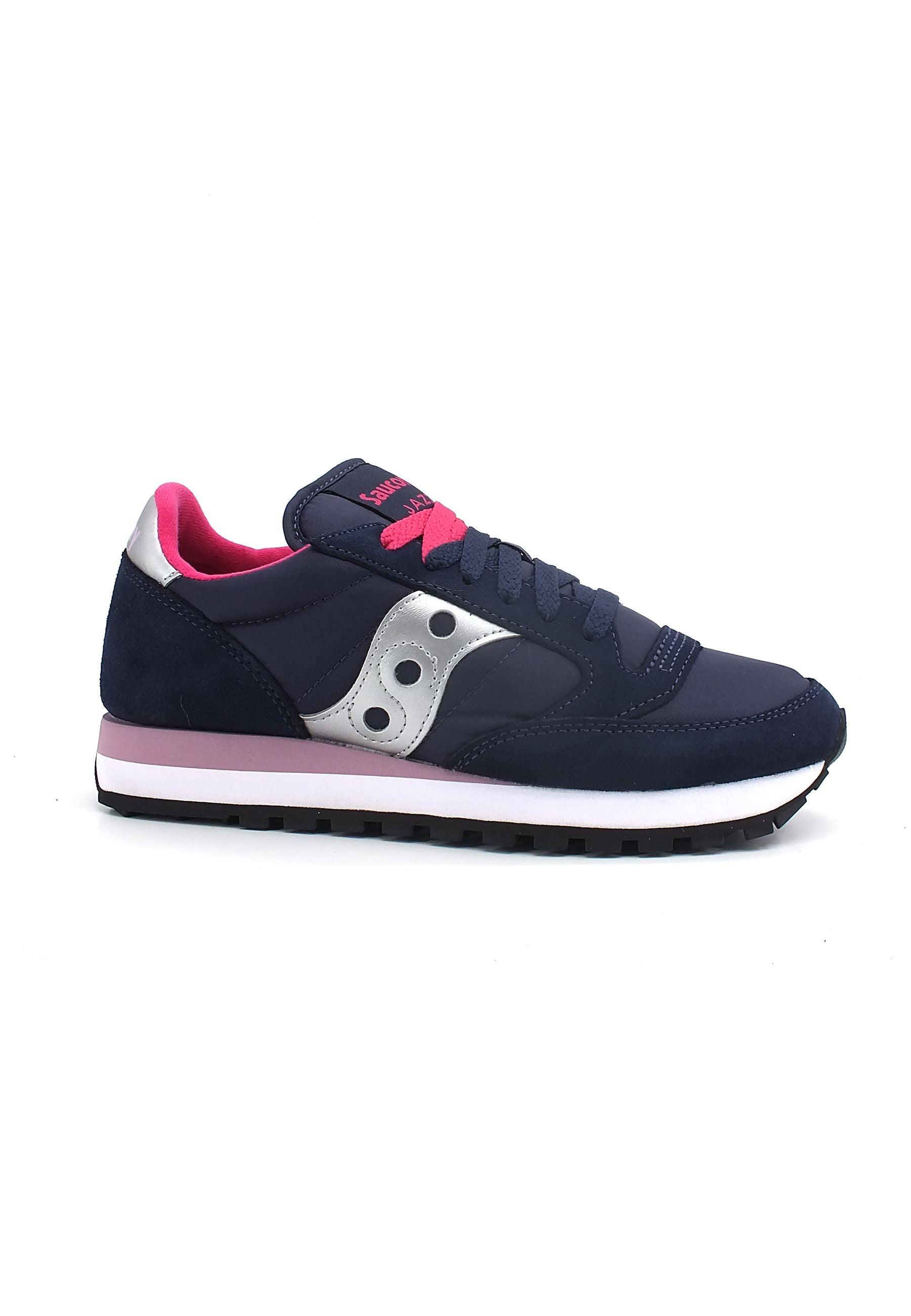 SAUCONY Jazz Original Sneaker Donna Navy Pink S1044-630 - Sandrini Calzature e Abbigliamento