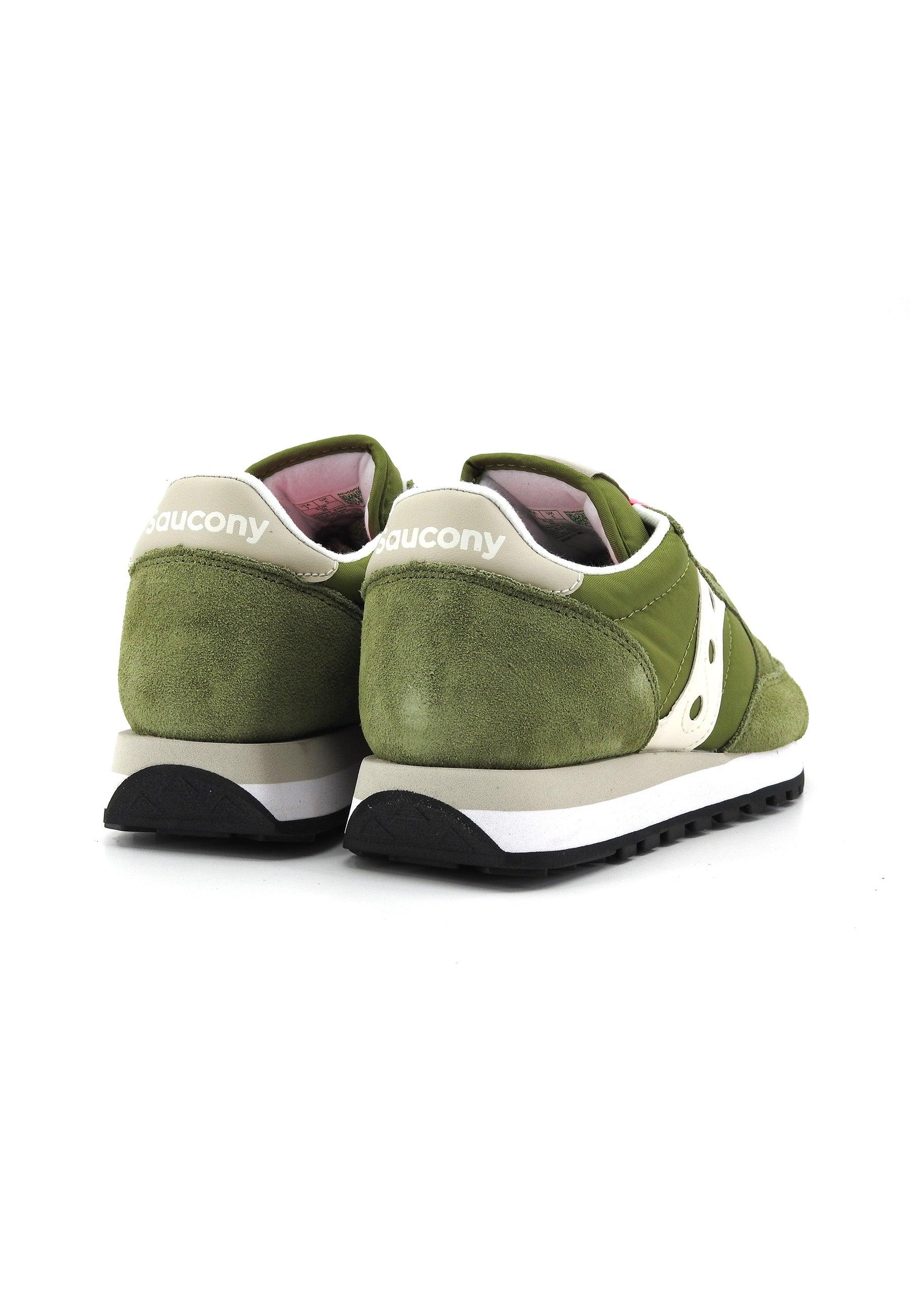 SAUCONY Jazz Original Sneaker Donna Olive Cream S1044-681 - Sandrini Calzature e Abbigliamento