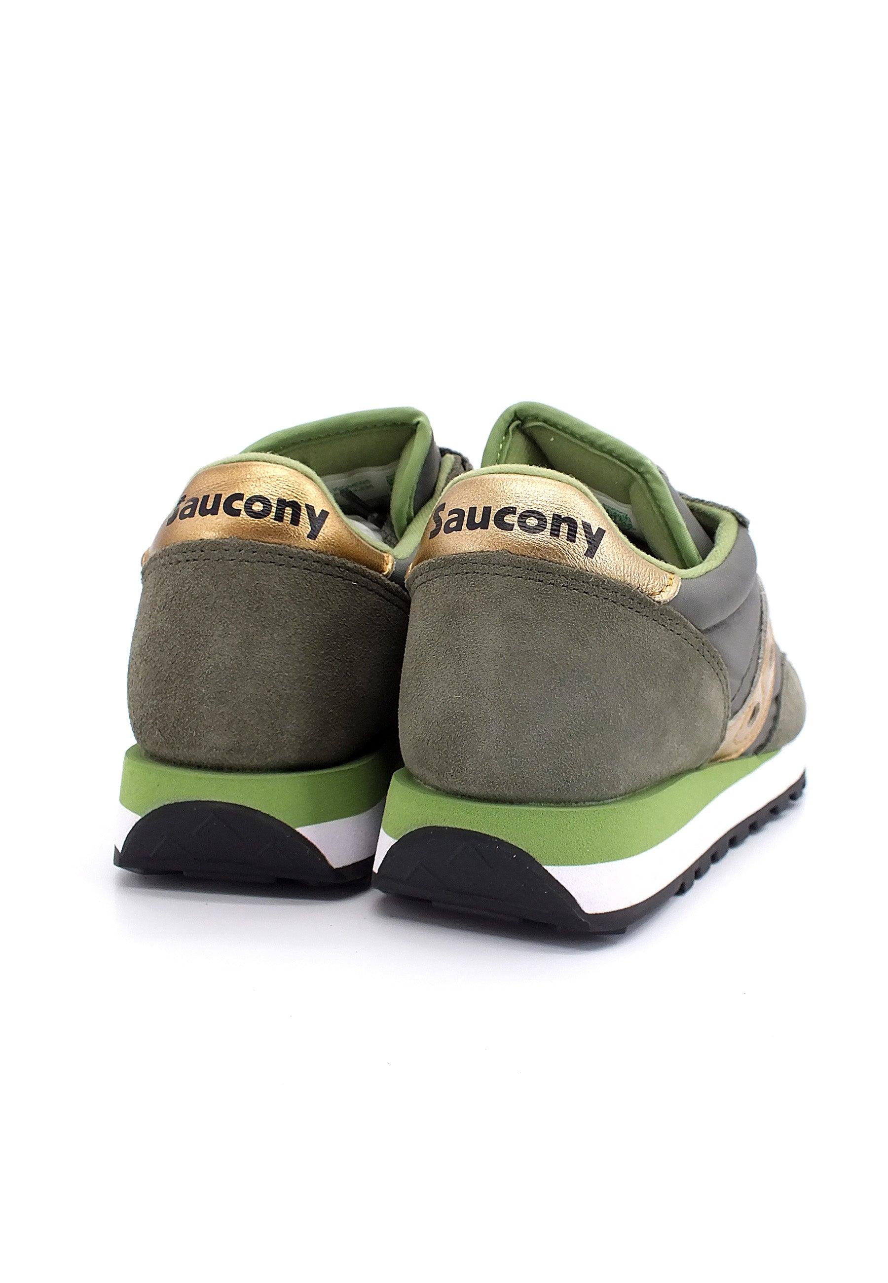 SAUCONY Jazz Original Sneaker Donna Olive Gold S1044-535 - Sandrini Calzature e Abbigliamento
