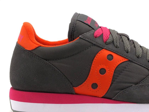 SAUCONY Jazz Original Sneaker Grey Orange S1044-624 - Sandrini Calzature e Abbigliamento