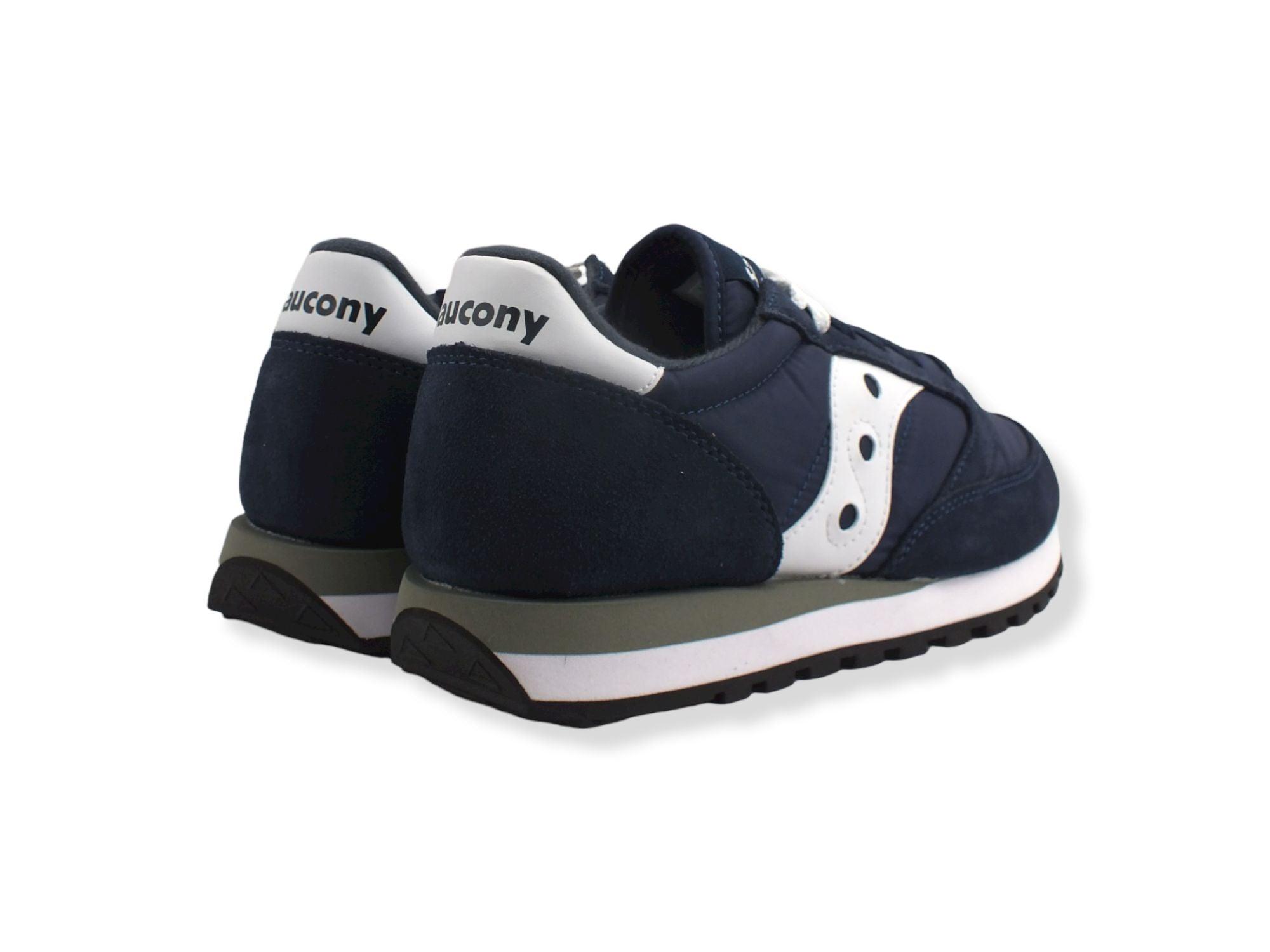 SAUCONY Jazz Original Sneaker Uomo Blu Navy White S2044-316 - Sandrini Calzature e Abbigliamento