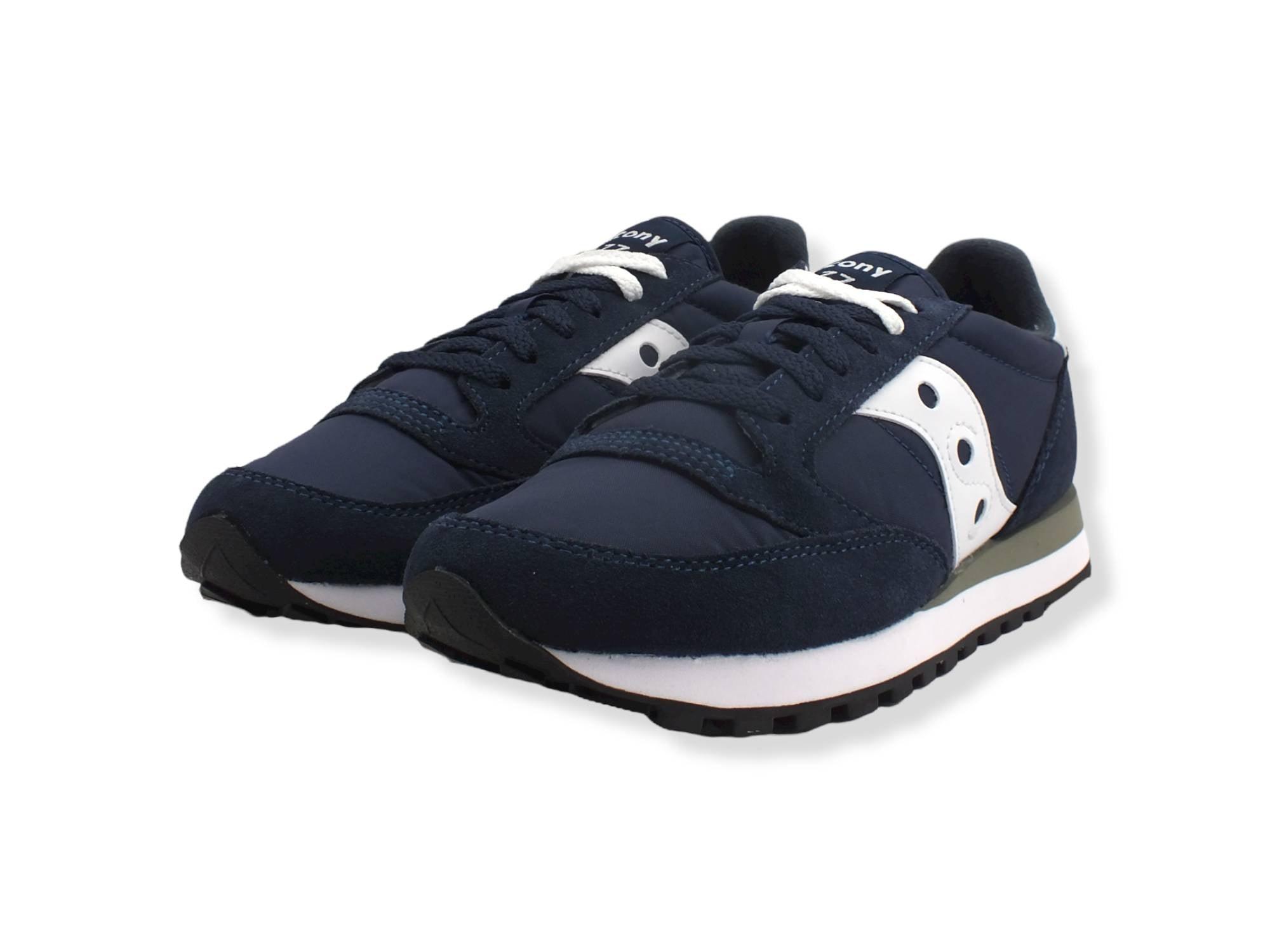 Scopri SAUCONY Jazz Original Sneaker Uomo Blu Navy White S2044-316