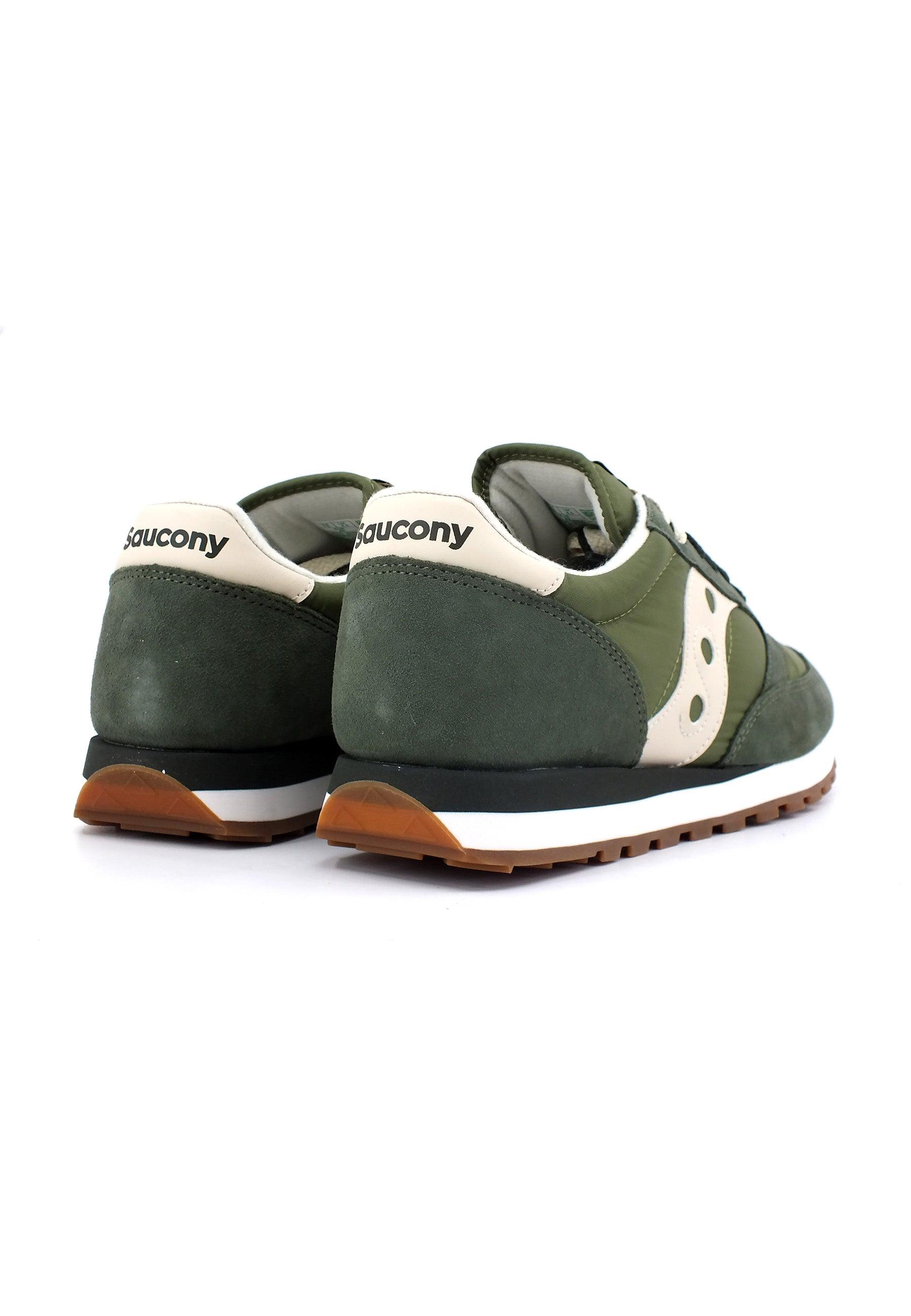 SAUCONY Jazz Original Sneaker Uomo Forest Cream S2044-671 - Sandrini Calzature e Abbigliamento