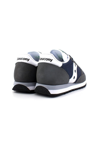SAUCONY Jazz Original Sneaker Uomo Grey Navy S2044-667 - Sandrini Calzature e Abbigliamento