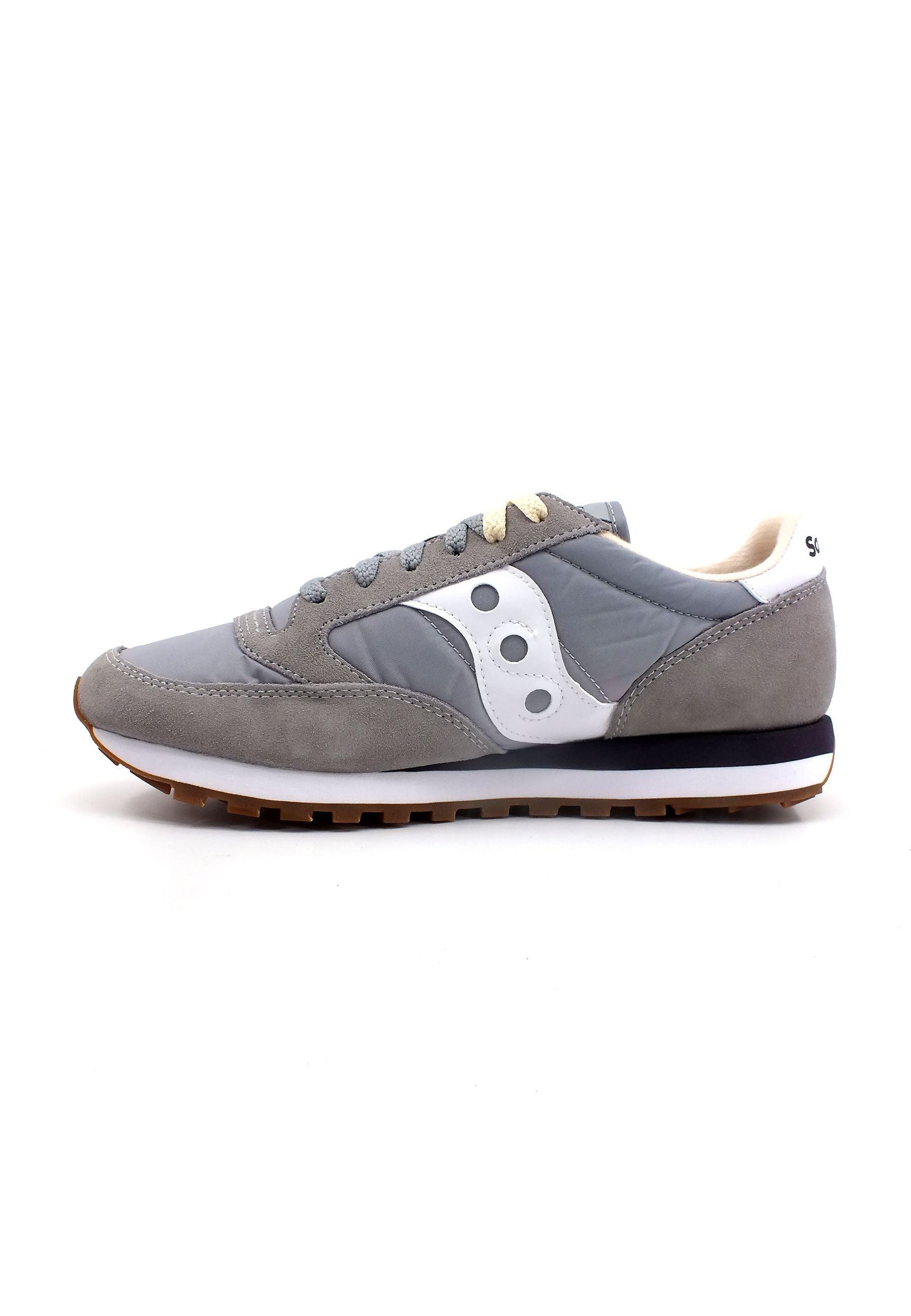 SAUCONY Jazz Original Sneaker Uomo Grey White S2044-664 - Sandrini Calzature e Abbigliamento