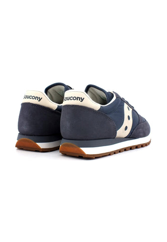SAUCONY Jazz Original Sneaker Uomo Navy Cream S2044-672 - Sandrini Calzature e Abbigliamento