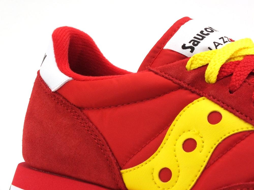 SAUCONY Jazz Original Sneaker Uomo Red Yellow S2044-600 - Sandrini Calzature e Abbigliamento