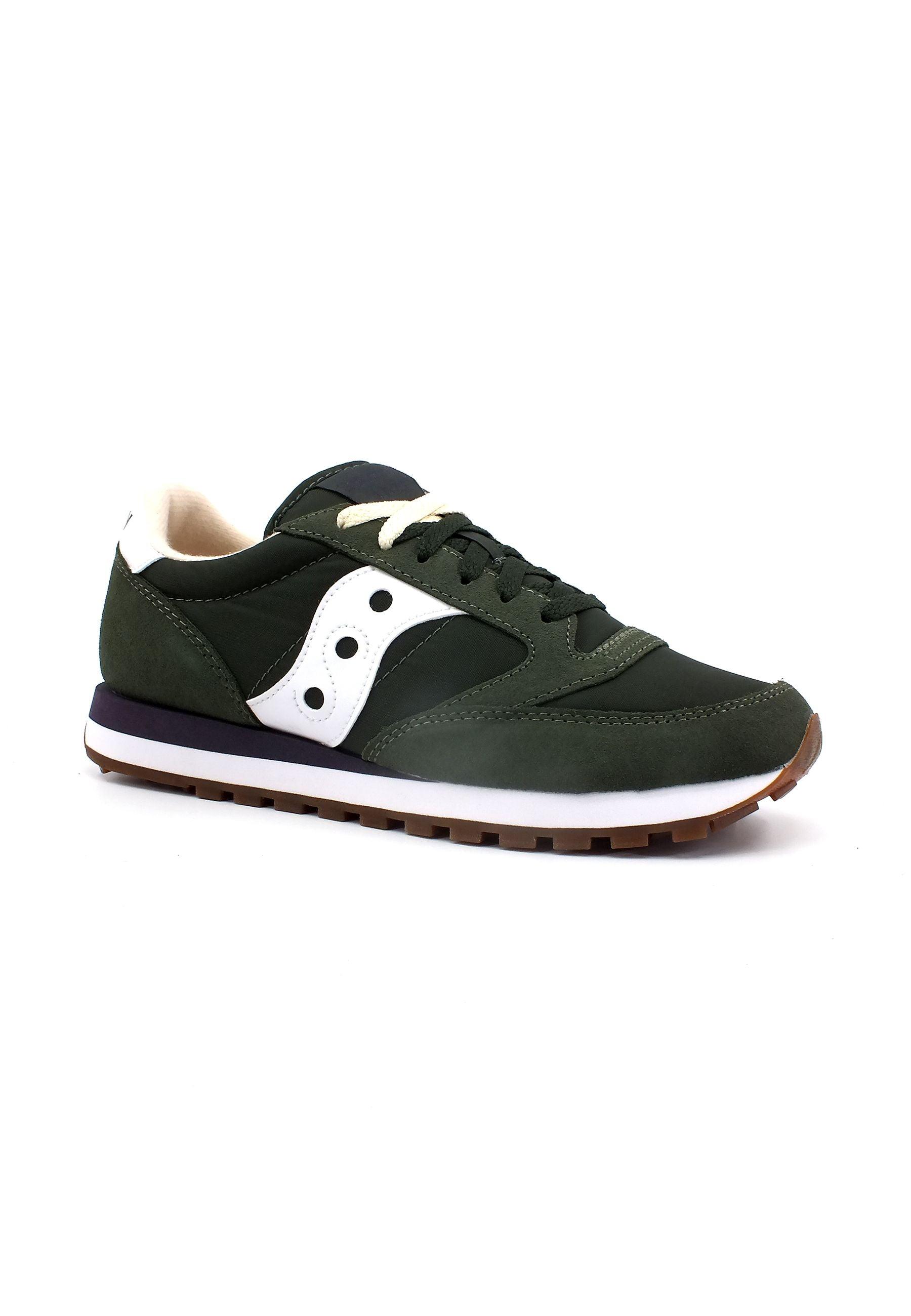 SAUCONY Jazz Original Sneaker Uomo Verde Dark Gray White S2044-663 - Sandrini Calzature e Abbigliamento