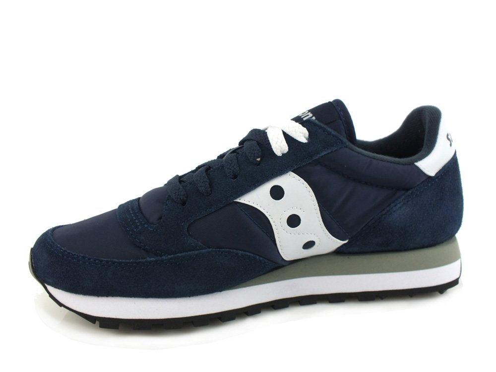 SAUCONY Jazz Original sneakers lacci PELLE NAVY WHITE BLU S2044-316 inverno 2018 - Sandrini Calzature e Abbigliamento