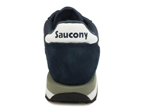 SAUCONY Jazz Original sneakers lacci PELLE NAVY WHITE BLU S2044-316 inverno 2018 - Sandrini Calzature e Abbigliamento