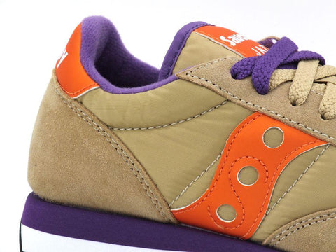 SAUCONY Jazz Original Tan Purple Orange 1044-531 - Sandrini Calzature e Abbigliamento