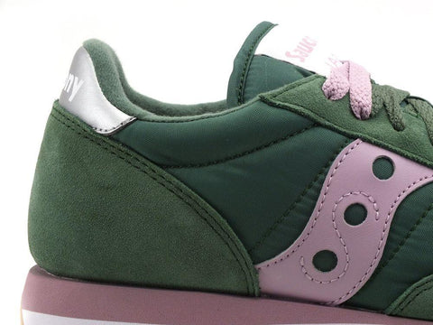 SAUCONY Jazz Original W Sneaker Green Pink S1044-629 - Sandrini Calzature e Abbigliamento